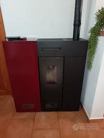 stufa a pellet 10kw camini Montegrappa 