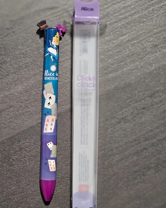 Penna Legami Click Clack Alice in Wonderland