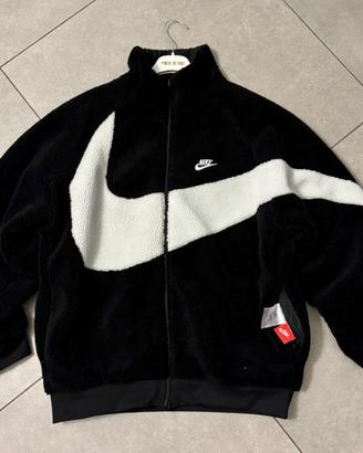 Pile Nike sportwear swoosh reversibile