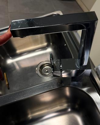 Miscelatore per cucina acciaio Mariani