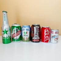 Lotto lattine da collezione