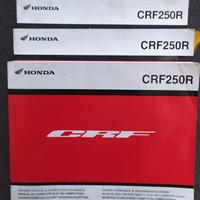 manuali originali Honda CRF 250 450