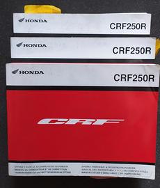 manuali originali Honda CRF 250 450