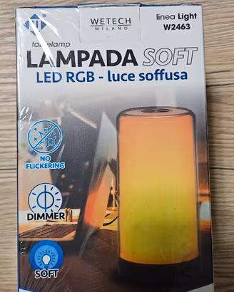 Lampada Led RGB dimmerabile touch - Wetech