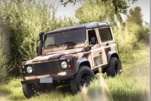 Defender 90 passo corto ex carabinieri