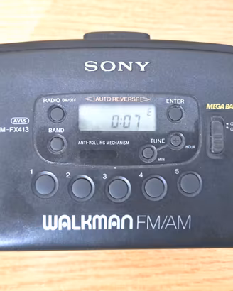 SONY Walkman Lettore Cassette Player AM/FM Radio