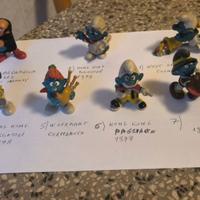 Puffi vintage anni 80 (gruppo 1)