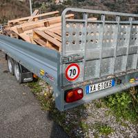 Rimorchio Cresci doppio asse