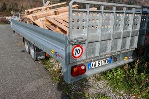 Rimorchio Cresci doppio asse