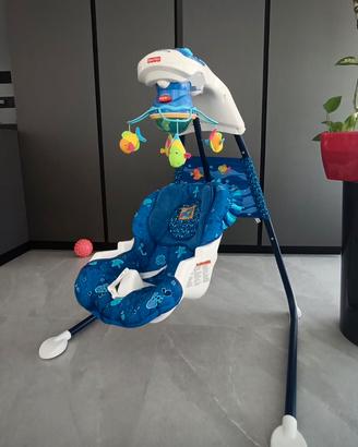 'altalena per neonati Fisher-Price Aquarium