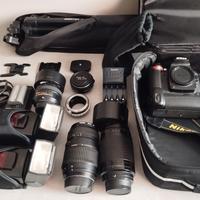 Kit Nikon D90 / Nikon 50mm 1.8/ Nikon 70-300