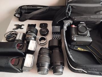 Kit Nikon D90 / Nikon 50mm 1.8/ Nikon 70-300