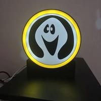 💛 Lampada LED Smiley – Insegna Luminosa da Tavolo