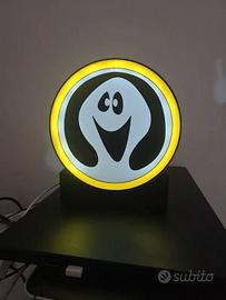 💛 Lampada LED Smiley – Insegna Luminosa da Tavolo