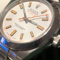 Rolex milgauss 116400 bianco pellicolato