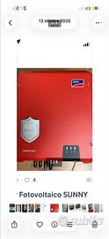 Inverter Sunny Boy 4 kw  fotovoltaico