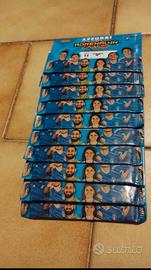 10 pacchetti figurine panini azzurri Adrenalyn2024