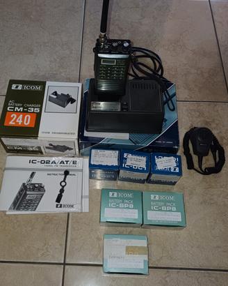 Icom IC02E Rtx Vhf portatile
