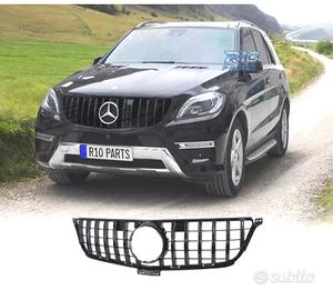 GRIGLIA MERCEDES ML W166 11-15 LOOK AMG NERO LUCID