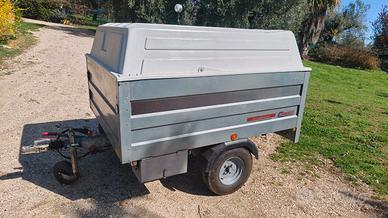 Rimorchio carello CRESCI A6F revisionato 