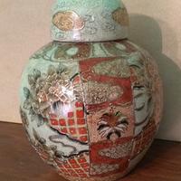 Vaso decorativo verde