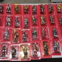 Soldatini in piombo in Armatura  alti  15 cm