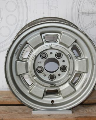 FIAT 130 4 CERCHI CROMODORA CD6 6,5X14 MAGNESIO