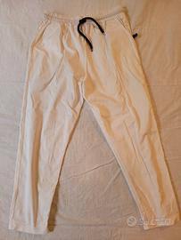 Pantaloni Uomo Bianchi Leggeri Made in Italy 