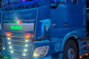 trattore daf xf euro 6 motore revis show truck