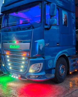 trattore daf xf euro 6 motore revis show truck