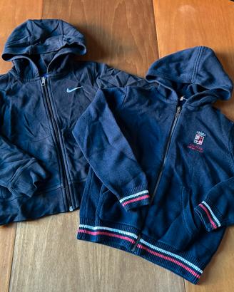 Set abbigliamento felpa con cappuccio bambino