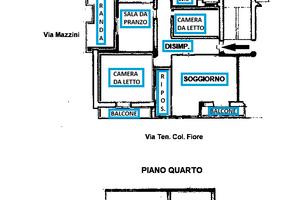 Ampio appartamento con veranda e soffitta in Ruvo