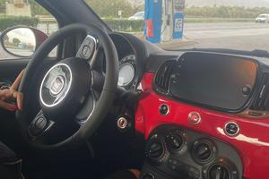 Fiat 500 red