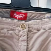  Pantalone taglia 40 beige Playlife 