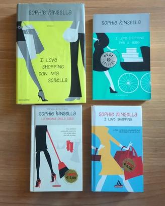 Lotto 4 libri Sophie Kinsella