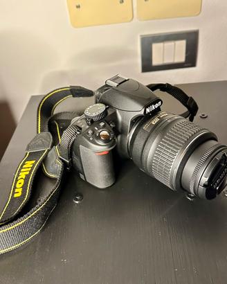 Nikon D3100 + AF-S Nikkor 18-55mm – Kit completo