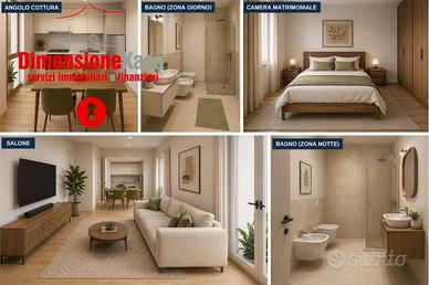 Appartamento di 65 m² con 2 locali e posto auto a 