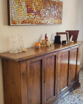 Madia credenza toscana in noce massello