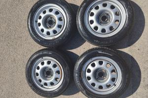 CERCHI DA  14 VW VOLKSWAGEN GOLF TERZA SERIE GOMME