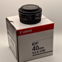 Obiettivo Canon 40 mm f 2.8 STM Pancake