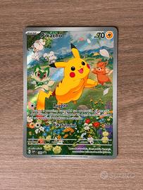 Pikachu Full Art + Charmander Full Art Pokémon ITA