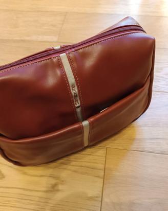 Beauty case Samsonite bordeaux in ecopelle