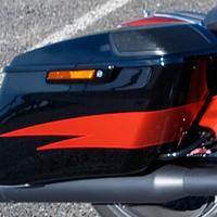 Borsa dx Harley Davidson Street Glide CVO 2017