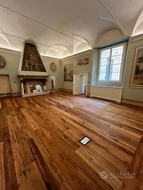 parquet massello di rovere vecchio recuperato