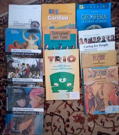 LIBRI SCUOLA MEDIA E SUPERIORE VECCHI