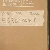 3x Monitor touch screen philips 55”