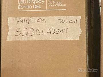 3x Monitor touch screen philips 55”