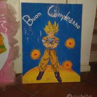 tela Dragonball compleanno 