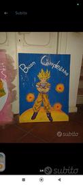 tela Dragonball compleanno 