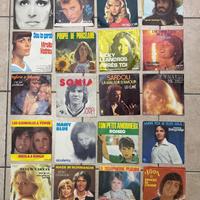 Lotto Vinili 45 giri anni 70 Francia Svizzera